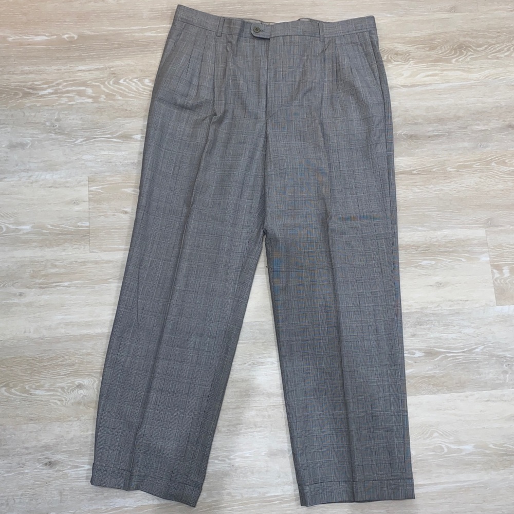 Zanella Grey Houndstooth Pants